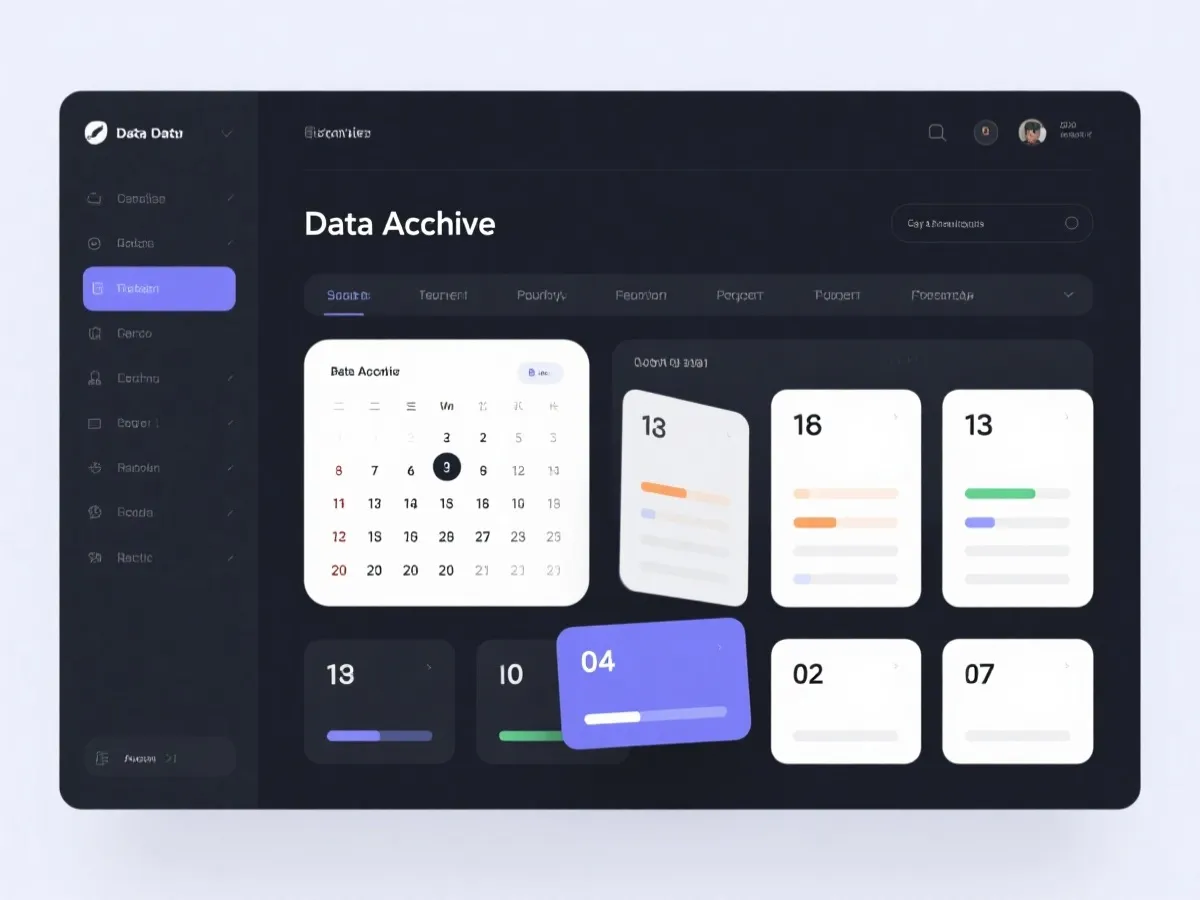 历史开奖数据归档与日期检索示意图